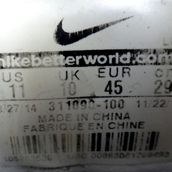 Nike 311090-100 Air Max Tempo Mystic Teal Size 11 - Picture 6 of 6